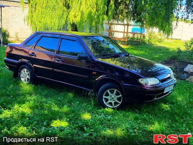 Красный ВАЗ 2115 Самара, объемом двигателя 1.6 л и пробегом 204 тыс. км за 2500 $, фото 1 на Automoto.ua