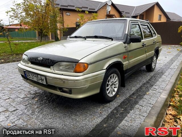 Жовтий ВАЗ 2115 Самара, об'ємом двигуна 1.5 л та пробігом 200 тис. км за 1100 $, фото 1 на Automoto.ua