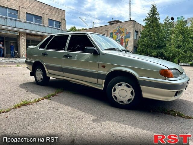 Жовтий ВАЗ 2115 Самара, об'ємом двигуна 1.5 л та пробігом 145 тис. км за 2300 $, фото 1 на Automoto.ua