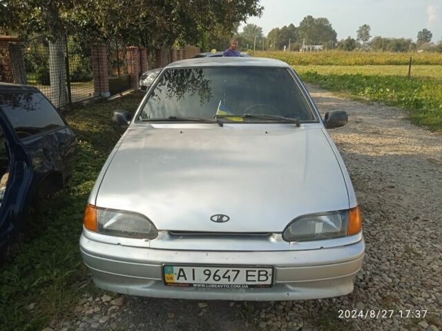 Серый ВАЗ 2115 Самара, объемом двигателя 1 л и пробегом 240 тыс. км за 1300 $, фото 1 на Automoto.ua