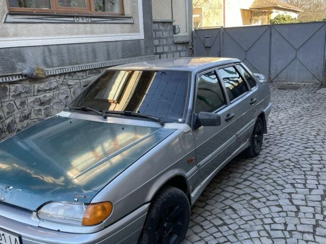 Серый ВАЗ 2115 Самара, объемом двигателя 1.6 л и пробегом 280 тыс. км за 900 $, фото 1 на Automoto.ua