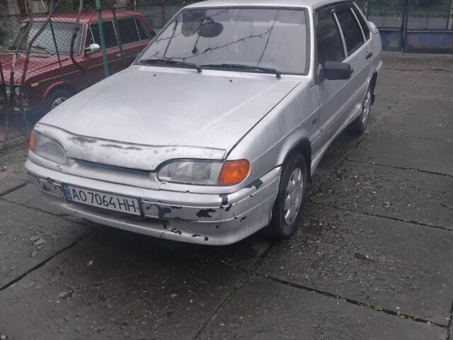 Серый ВАЗ 2115 Самара, объемом двигателя 1.6 л и пробегом 190 тыс. км за 1100 $, фото 1 на Automoto.ua