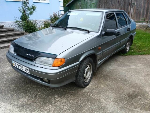 Серый ВАЗ 2115 Самара, объемом двигателя 1.6 л и пробегом 145 тыс. км за 2500 $, фото 1 на Automoto.ua