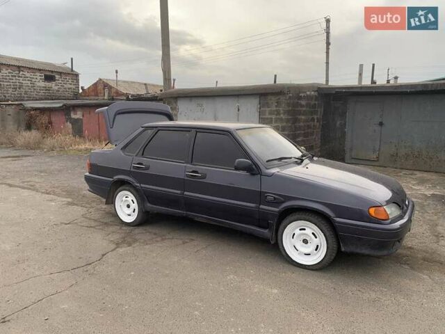 Серый ВАЗ 2115 Самара, объемом двигателя 1.5 л и пробегом 223 тыс. км за 2000 $, фото 1 на Automoto.ua