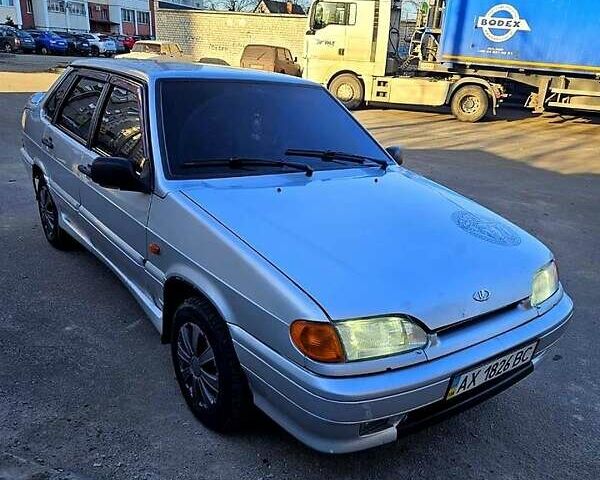 Серый ВАЗ 2115 Самара, объемом двигателя 1.5 л и пробегом 243 тыс. км за 1300 $, фото 1 на Automoto.ua