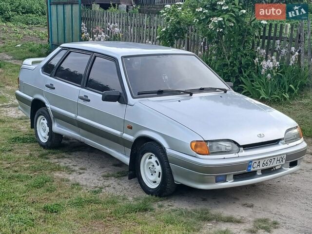 Серый ВАЗ 2115 Самара, объемом двигателя 1.5 л и пробегом 373 тыс. км за 1550 $, фото 1 на Automoto.ua