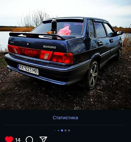 Сірий ВАЗ 2115 Самара, об'ємом двигуна 1.5 л та пробігом 223 тис. км за 2200 $, фото 1 на Automoto.ua