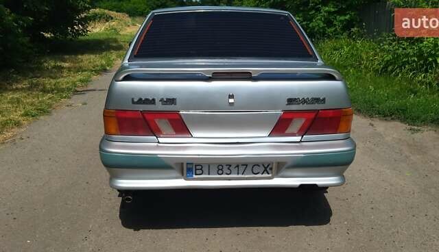 Сірий ВАЗ 2115 Самара, об'ємом двигуна 1.5 л та пробігом 200 тис. км за 2500 $, фото 1 на Automoto.ua