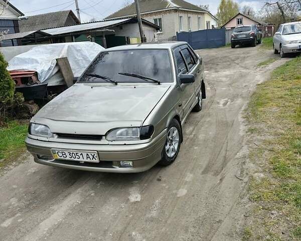 Серый ВАЗ 2115 Самара, объемом двигателя 1.5 л и пробегом 80 тыс. км за 1800 $, фото 1 на Automoto.ua