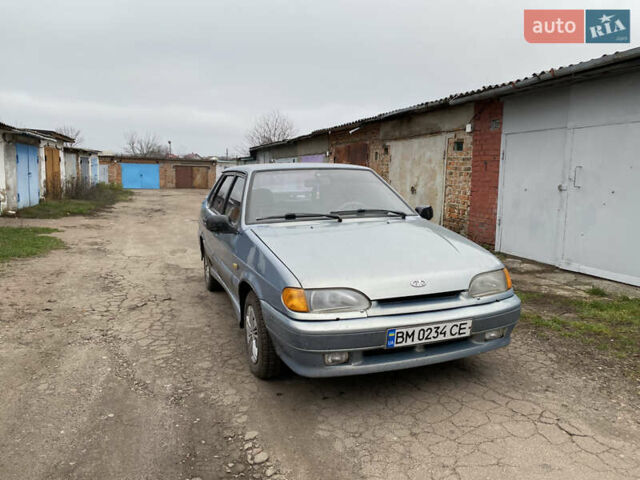 Серый ВАЗ 2115 Самара, объемом двигателя 1.5 л и пробегом 320 тыс. км за 1650 $, фото 1 на Automoto.ua
