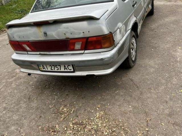 Серый ВАЗ 2115 Самара, объемом двигателя 10 л и пробегом 100 тыс. км за 700 $, фото 1 на Automoto.ua