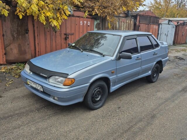 Серый ВАЗ 2115 Самара, объемом двигателя 1.5 л и пробегом 220 тыс. км за 1350 $, фото 1 на Automoto.ua