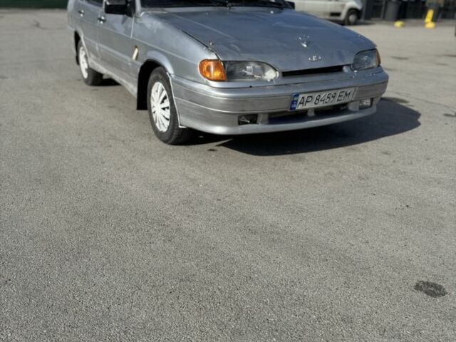 Серый ВАЗ 2115 Самара, объемом двигателя 1.5 л и пробегом 300 тыс. км за 1000 $, фото 1 на Automoto.ua