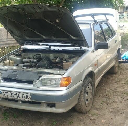 Сірий ВАЗ 2115 Самара, об'ємом двигуна 1.6 л та пробігом 251 тис. км за 1000 $, фото 1 на Automoto.ua