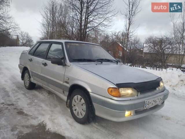 Серый ВАЗ 2115 Самара, объемом двигателя 1.5 л и пробегом 172 тыс. км за 1000 $, фото 1 на Automoto.ua