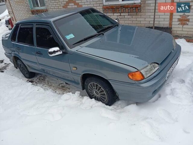 Серый ВАЗ 2115 Самара, объемом двигателя 1.5 л и пробегом 182 тыс. км за 1750 $, фото 1 на Automoto.ua