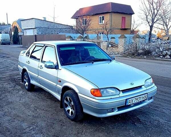 Серый ВАЗ 2115 Самара, объемом двигателя 1.5 л и пробегом 215 тыс. км за 1850 $, фото 1 на Automoto.ua