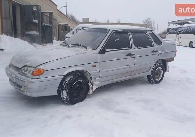 Сірий ВАЗ 2115 Самара, об'ємом двигуна 1.5 л та пробігом 236 тис. км за 800 $, фото 1 на Automoto.ua