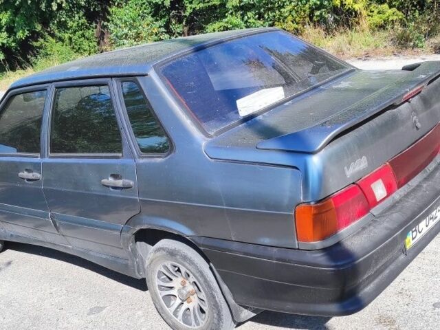 Серый ВАЗ 2115 Самара, объемом двигателя 1.5 л и пробегом 190 тыс. км за 1100 $, фото 1 на Automoto.ua