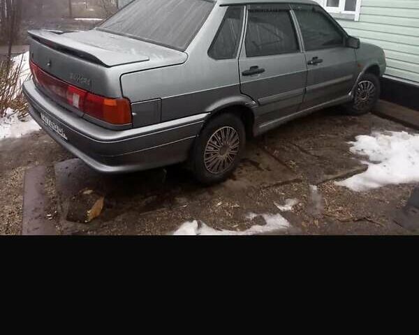 Серый ВАЗ 2115 Самара, объемом двигателя 1.5 л и пробегом 210 тыс. км за 2300 $, фото 1 на Automoto.ua