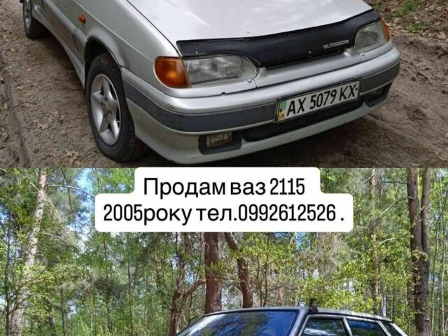 Серый ВАЗ 2115 Самара, объемом двигателя 1.5 л и пробегом 300 тыс. км за 1300 $, фото 1 на Automoto.ua