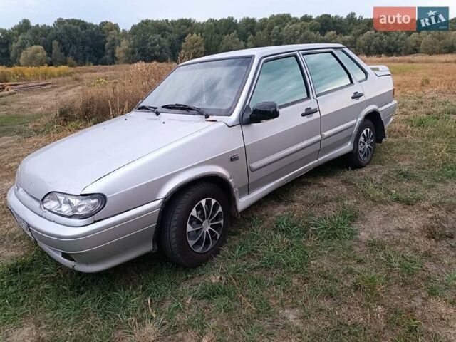 Сірий ВАЗ 2115 Самара, об'ємом двигуна 1.5 л та пробігом 390 тис. км за 2100 $, фото 1 на Automoto.ua