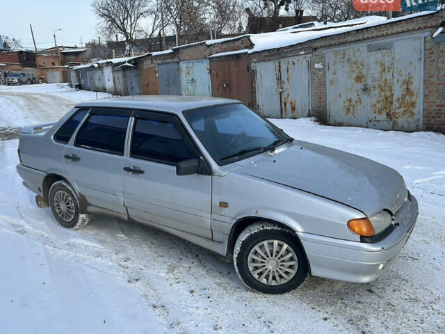 Серый ВАЗ 2115 Самара, объемом двигателя 1.5 л и пробегом 179 тыс. км за 1620 $, фото 1 на Automoto.ua