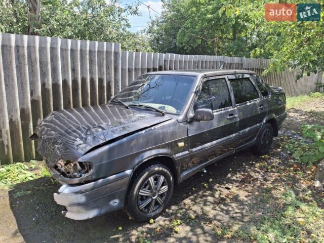 Сірий ВАЗ 2115 Самара, об'ємом двигуна 1.5 л та пробігом 370 тис. км за 613 $, фото 1 на Automoto.ua