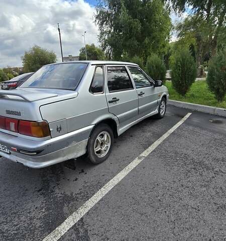 Серый ВАЗ 2115 Самара, объемом двигателя 1.5 л и пробегом 136 тыс. км за 1700 $, фото 1 на Automoto.ua