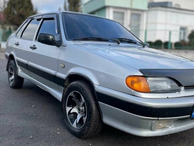 Серый ВАЗ 2115 Самара, объемом двигателя 1.5 л и пробегом 230 тыс. км за 1400 $, фото 1 на Automoto.ua