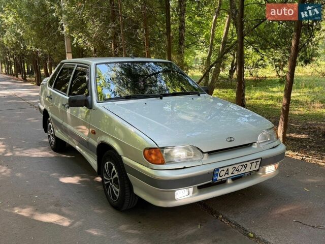 Серый ВАЗ 2115 Самара, объемом двигателя 1.5 л и пробегом 74 тыс. км за 2850 $, фото 1 на Automoto.ua