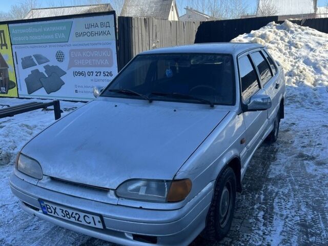 Серый ВАЗ 2115 Самара, объемом двигателя 1.5 л и пробегом 375 тыс. км за 1500 $, фото 1 на Automoto.ua