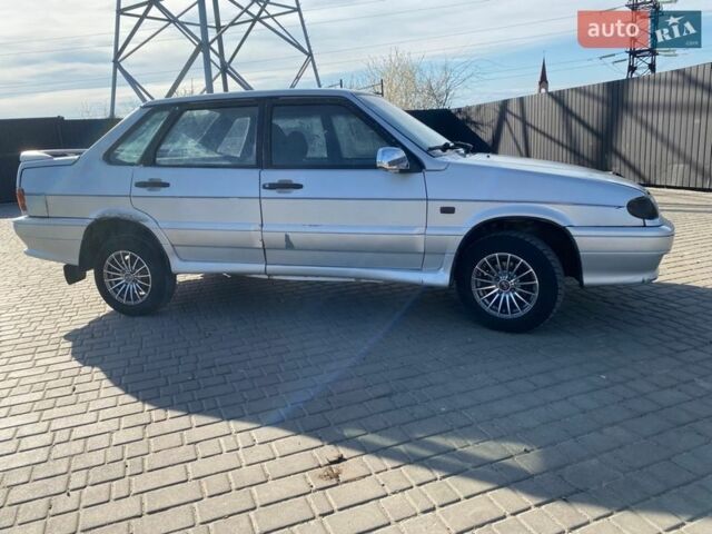 Серый ВАЗ 2115 Самара, объемом двигателя 1.5 л и пробегом 214 тыс. км за 1300 $, фото 1 на Automoto.ua