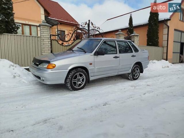 Серый ВАЗ 2115 Самара, объемом двигателя 1.5 л и пробегом 276 тыс. км за 1750 $, фото 1 на Automoto.ua