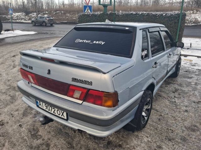 Серый ВАЗ 2115 Самара, объемом двигателя 1.5 л и пробегом 190 тыс. км за 2499 $, фото 1 на Automoto.ua