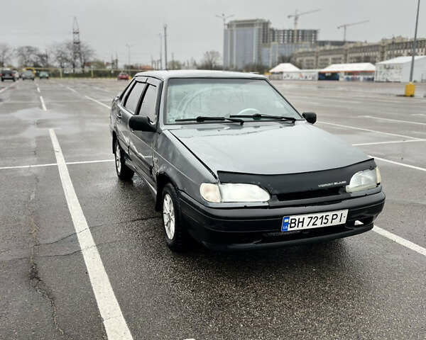 Серый ВАЗ 2115 Самара, объемом двигателя 1.5 л и пробегом 350 тыс. км за 1300 $, фото 1 на Automoto.ua