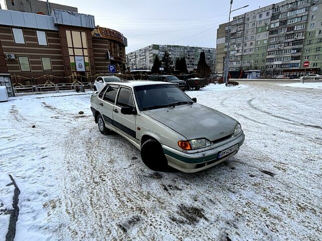 Серый ВАЗ 2115 Самара, объемом двигателя 1.5 л и пробегом 256 тыс. км за 1350 $, фото 1 на Automoto.ua