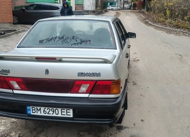 Серый ВАЗ 2115 Самара, объемом двигателя 1.5 л и пробегом 234 тыс. км за 1073 $, фото 1 на Automoto.ua