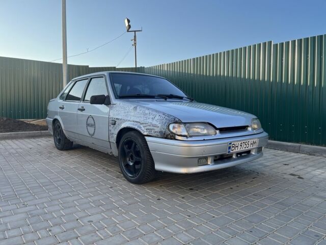 Серый ВАЗ 2115 Самара, объемом двигателя 1.5 л и пробегом 543 тыс. км за 1099 $, фото 1 на Automoto.ua