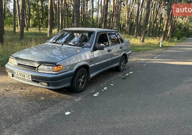 Сірий ВАЗ 2115 Самара, об'ємом двигуна 1.5 л та пробігом 200 тис. км за 1850 $, фото 1 на Automoto.ua