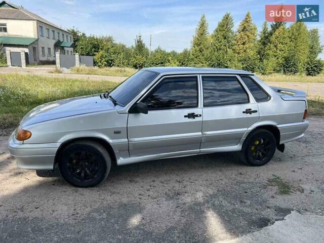 Серый ВАЗ 2115 Самара, объемом двигателя 1.5 л и пробегом 223 тыс. км за 1650 $, фото 1 на Automoto.ua
