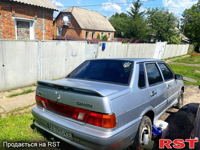 Серый ВАЗ 2115 Самара, объемом двигателя 1.5 л и пробегом 240 тыс. км за 1150 $, фото 1 на Automoto.ua