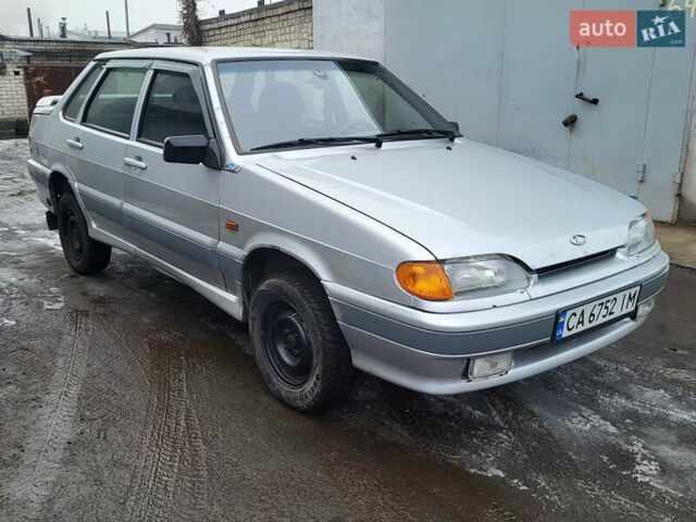 Серый ВАЗ 2115 Самара, объемом двигателя 1.5 л и пробегом 200 тыс. км за 1700 $, фото 1 на Automoto.ua