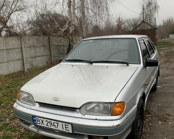 Серый ВАЗ 2115 Самара, объемом двигателя 1.5 л и пробегом 210 тыс. км за 1250 $, фото 1 на Automoto.ua