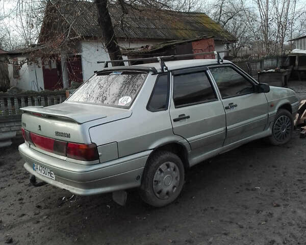 Серый ВАЗ 2115 Самара, объемом двигателя 1.5 л и пробегом 180 тыс. км за 1800 $, фото 1 на Automoto.ua