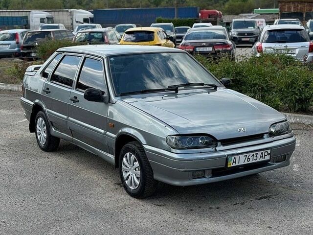 Серый ВАЗ 2115 Самара, объемом двигателя 1.5 л и пробегом 209 тыс. км за 1500 $, фото 1 на Automoto.ua