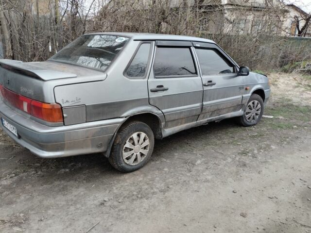 Сірий ВАЗ 2115 Самара, об'ємом двигуна 1.5 л та пробігом 123 тис. км за 450 $, фото 1 на Automoto.ua