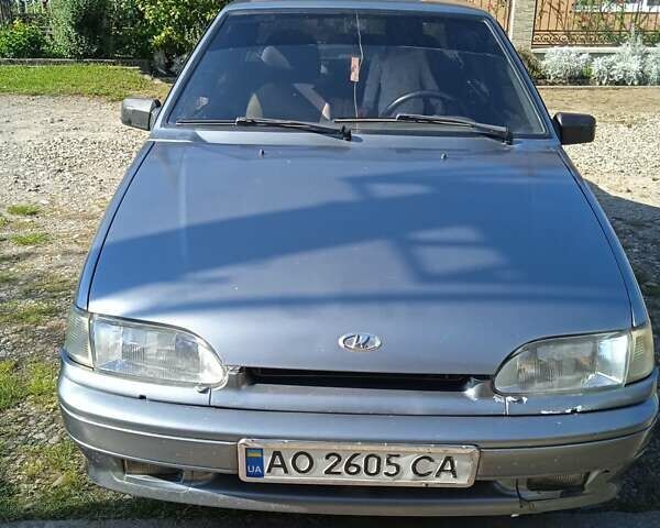 Серый ВАЗ 2115 Самара, объемом двигателя 1.5 л и пробегом 300 тыс. км за 1800 $, фото 1 на Automoto.ua