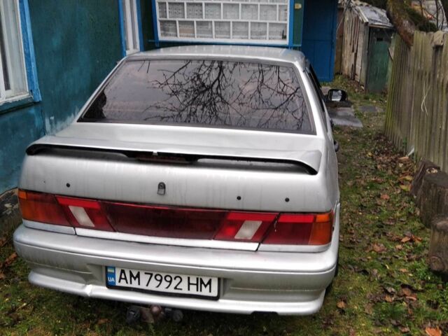 Серый ВАЗ 2115 Самара, объемом двигателя 1.5 л и пробегом 777 тыс. км за 1200 $, фото 1 на Automoto.ua