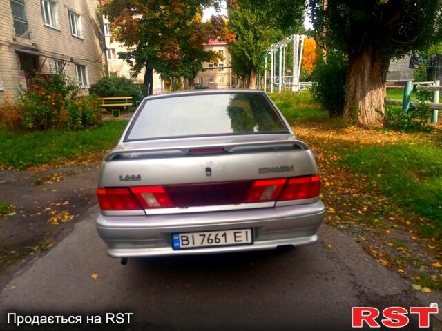 Сірий ВАЗ 2115 Самара, об'ємом двигуна 1.5 л та пробігом 1600 тис. км за 1200 $, фото 1 на Automoto.ua